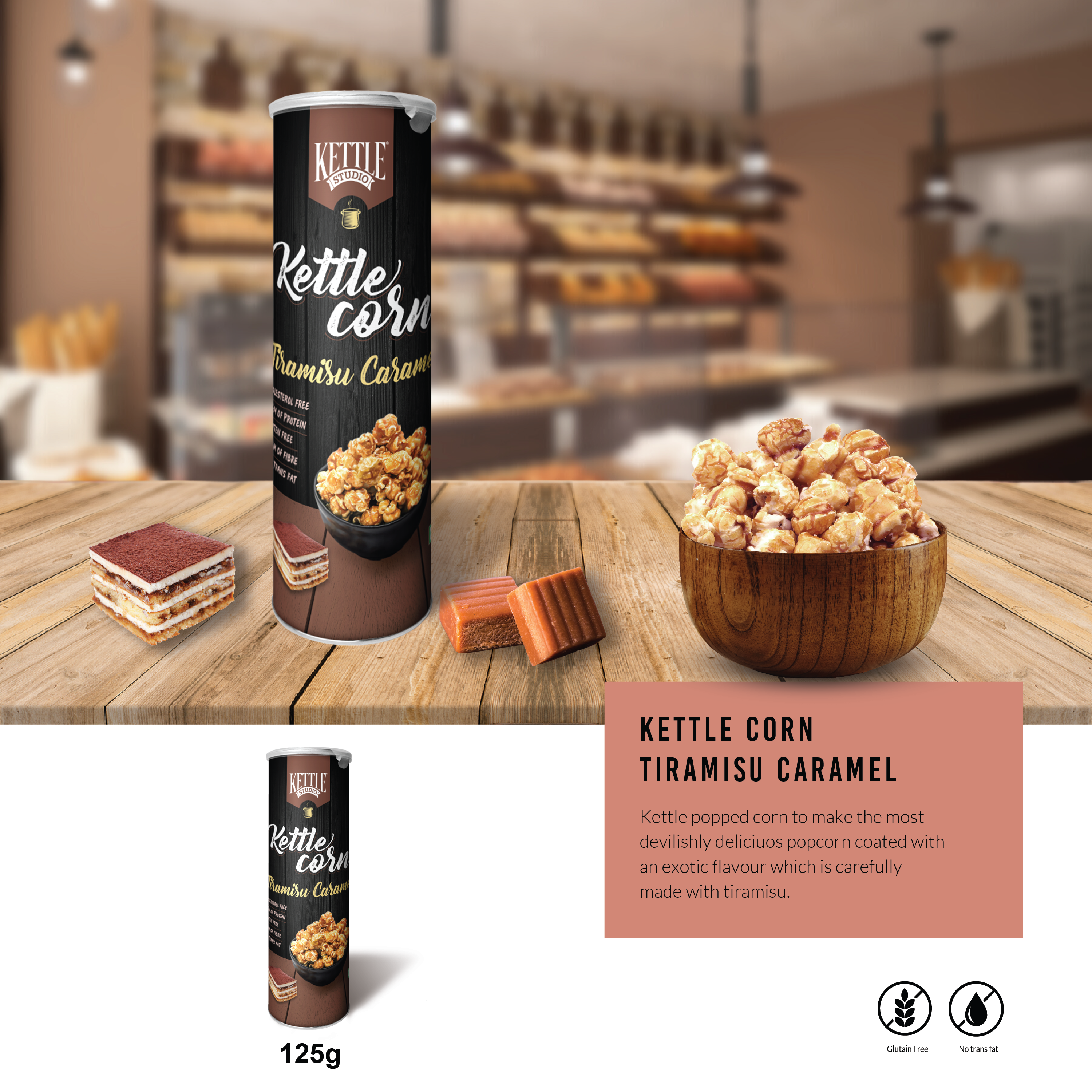 TIRAMISU CARAMEL POPCORN