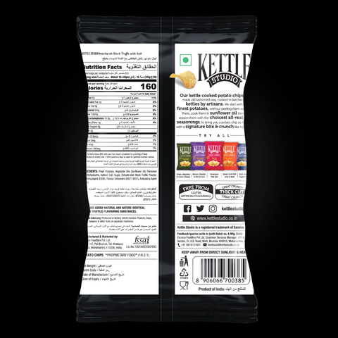 BLACK TRUFFLE WITH SALT PACK OF 6
