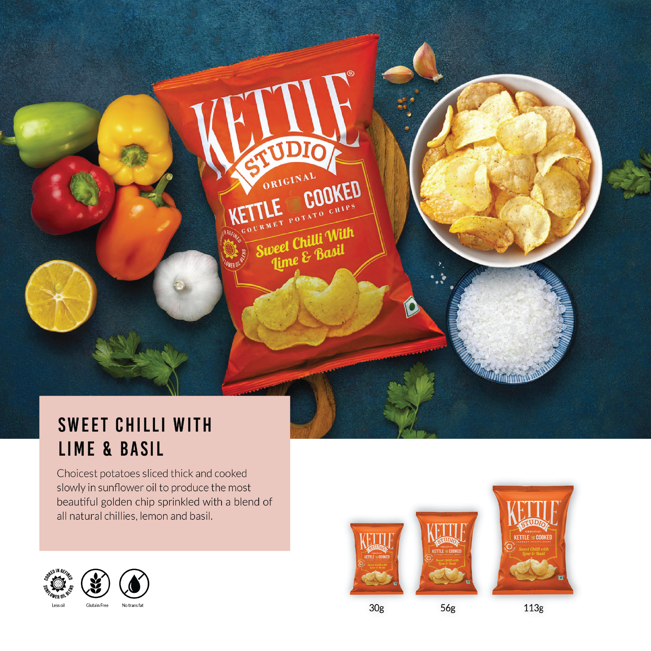 SWEET CHILLI WITH LIME & BASIL