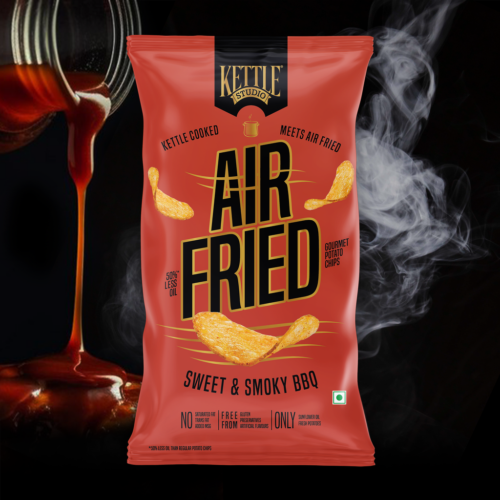 AIR FRIED POTATO CHIPS SWEET & SMOKY BBQ
