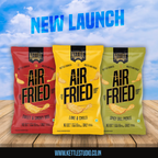 Air Fried Potato Chips Lime & Chilli Pack of 3 pack by Kettle Studio