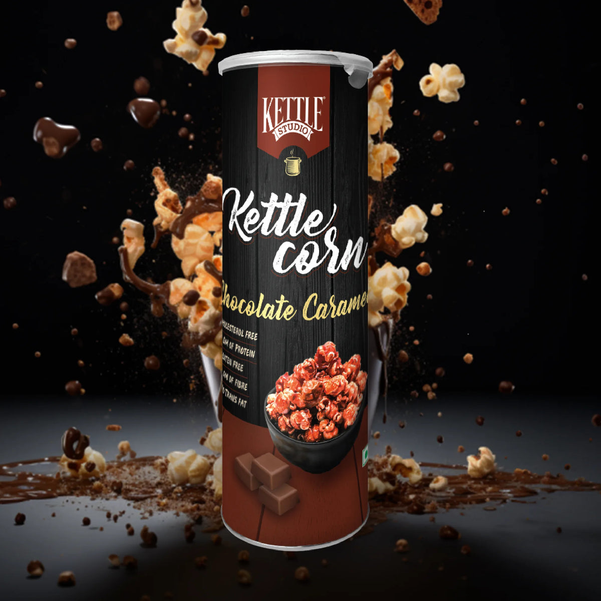 Chocolate Caramel Popcorn pack by Kettle Studio