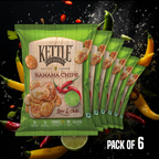 Kettle Cooked Bananas Lime & Chilli Pack of 6 pack by Kettle Studio