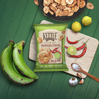 Kettle Cooked Bananas Lime & Chilli Pack of 6 pack by Kettle Studio