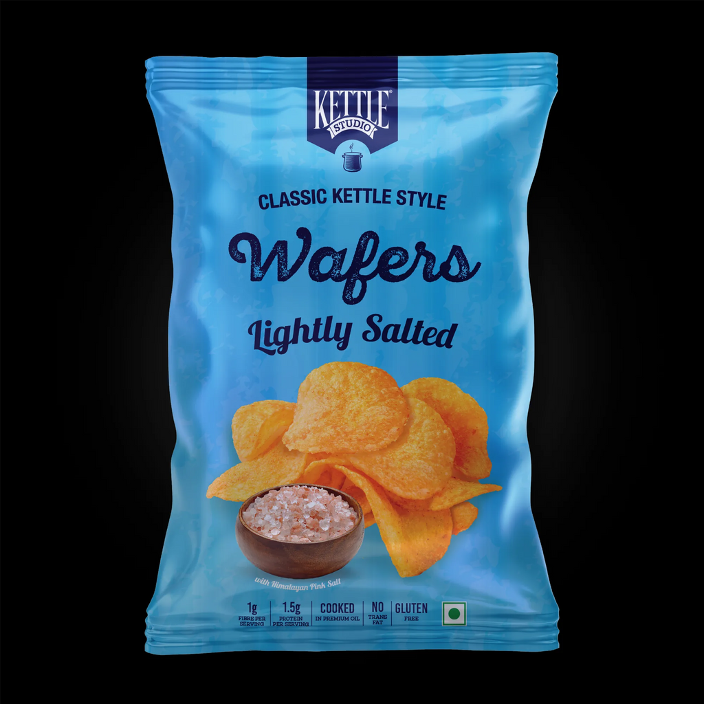 Kettle Style Wafers Lightly Salted Pack of 6 pack by Kettle Studio