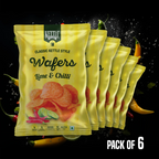 Kettle Style Wafers Lime & Chilli Pack of 6 pack by Kettle Studio
